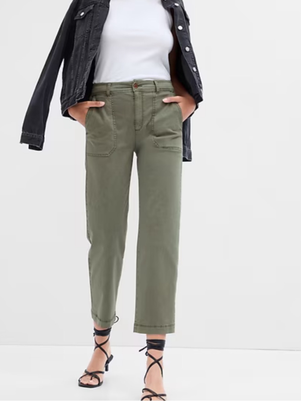 GAP Factory Girlfriend Khakis